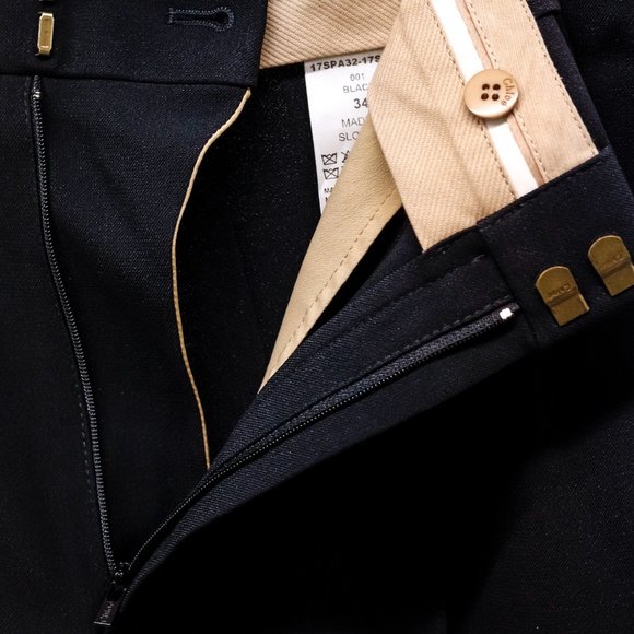 Chloé Black Track Stripe Wide Leg Trousers - Picture 8 of 10